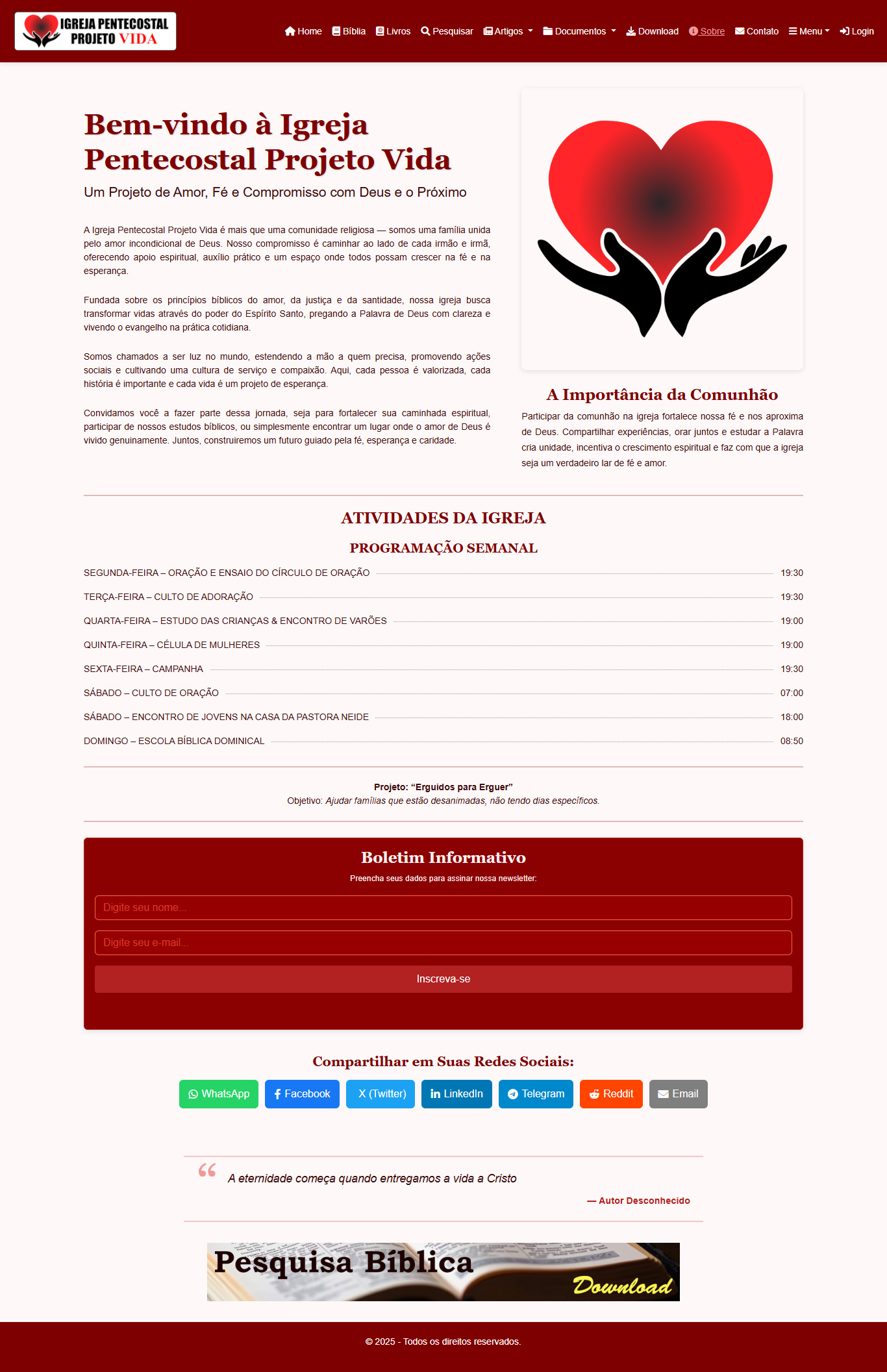 Igreja Pentecostal Projeto Vida